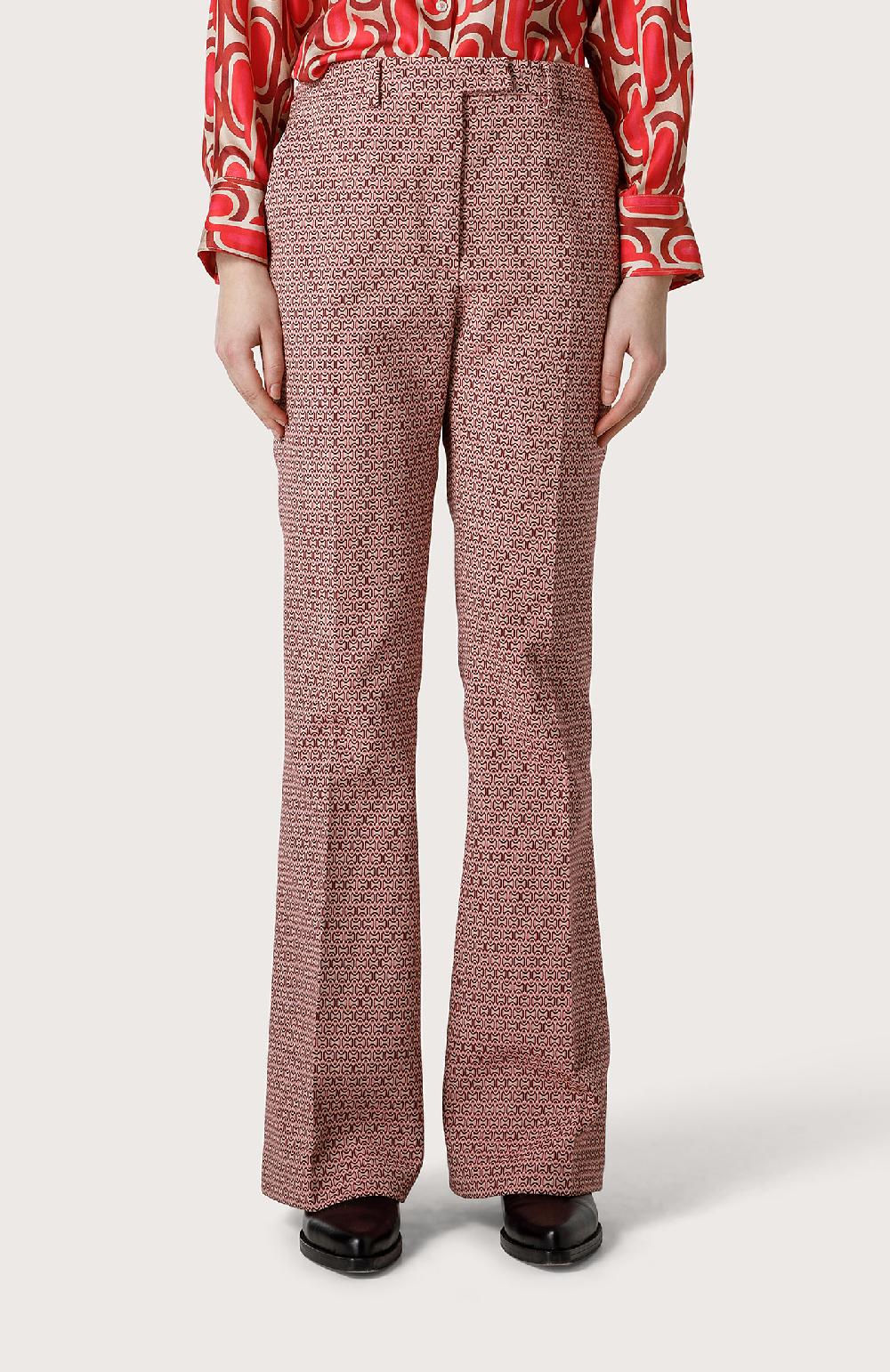 Seventy Pantalone stretch mini flare - Col. Rosa 50% di sconto per tempo limitato