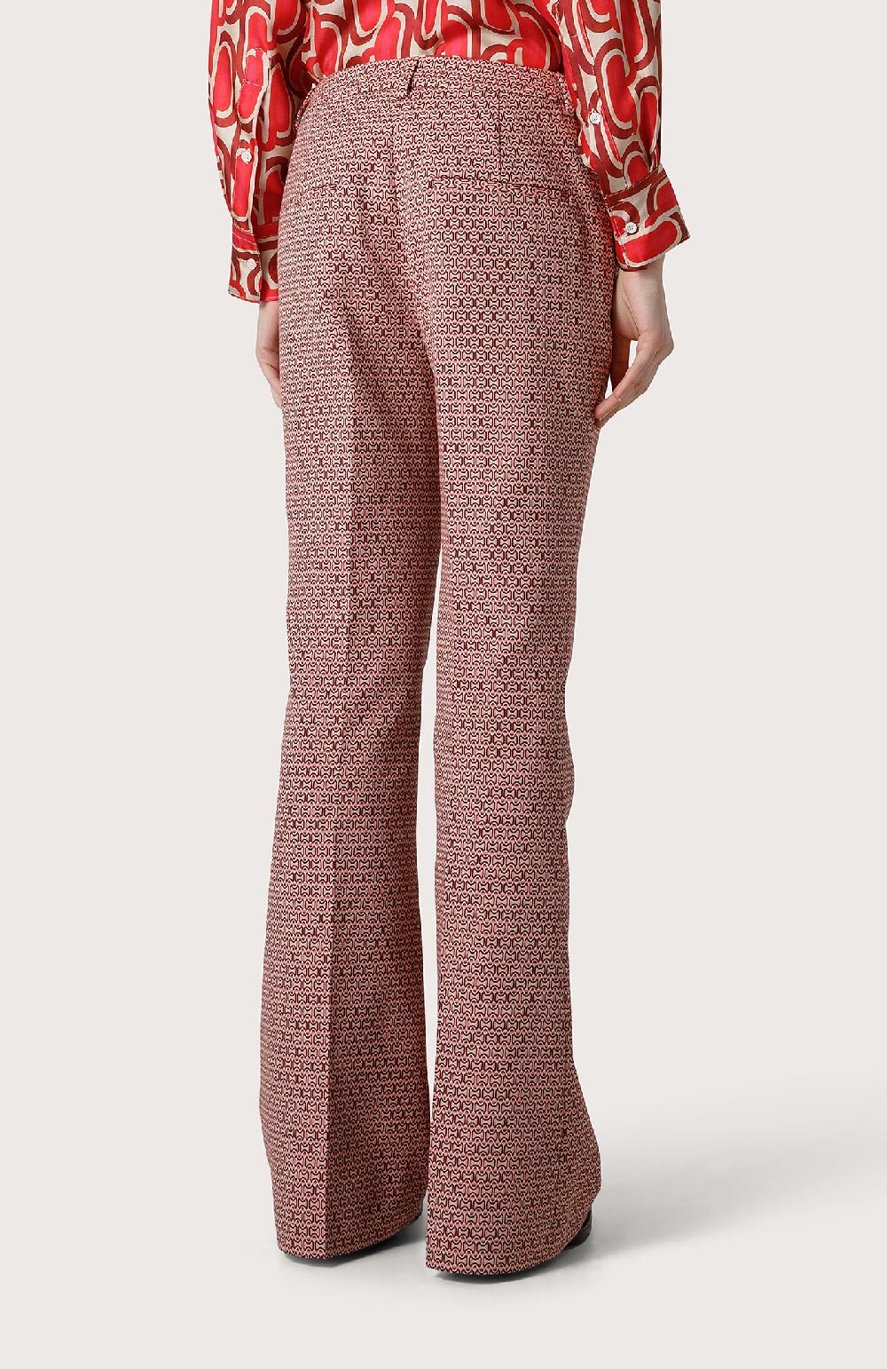 Seventy Pantalone stretch mini flare - Col. Rosa 50% di sconto per tempo limitato