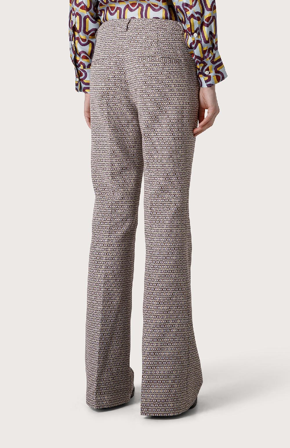 Seventy Pantalone stretch mini flare - Col. Viola Sconti questo mese