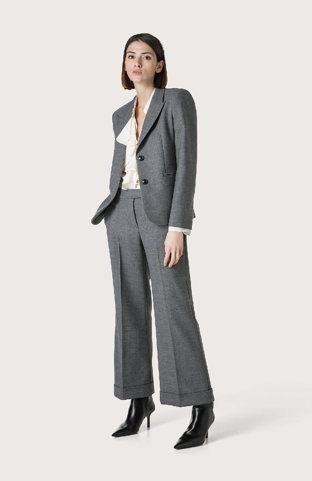 Seventy Pantalone largo svasato - Col. Grigio Qualità Garantita