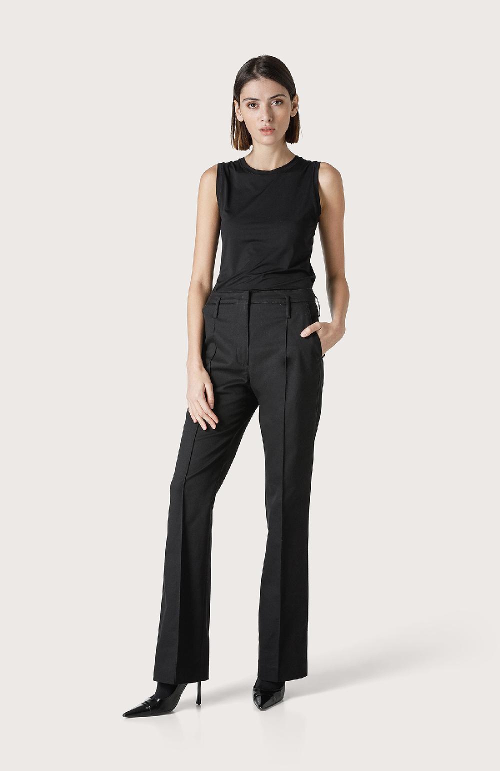 Seventy Pantalone con cuciture effetto nervatura - Col. Nero Promozione Limitata