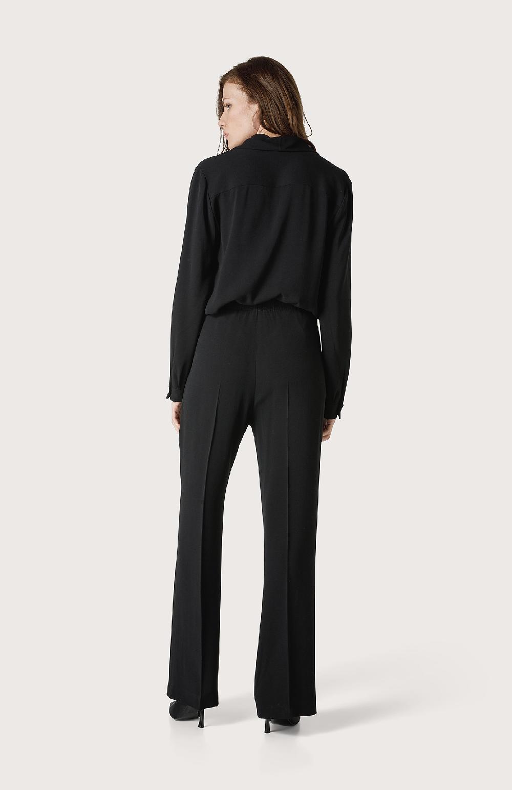 Seventy Pantalone in cady fluido - Col. Nero Prezzo Ridotto