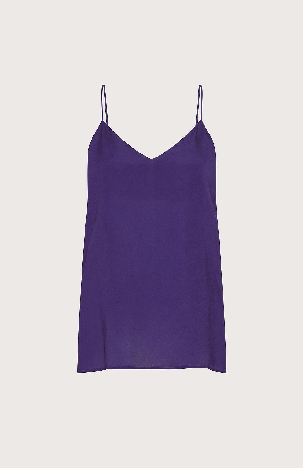 Seventy Top in cady leggero - Col. Viola Fornitura limitata