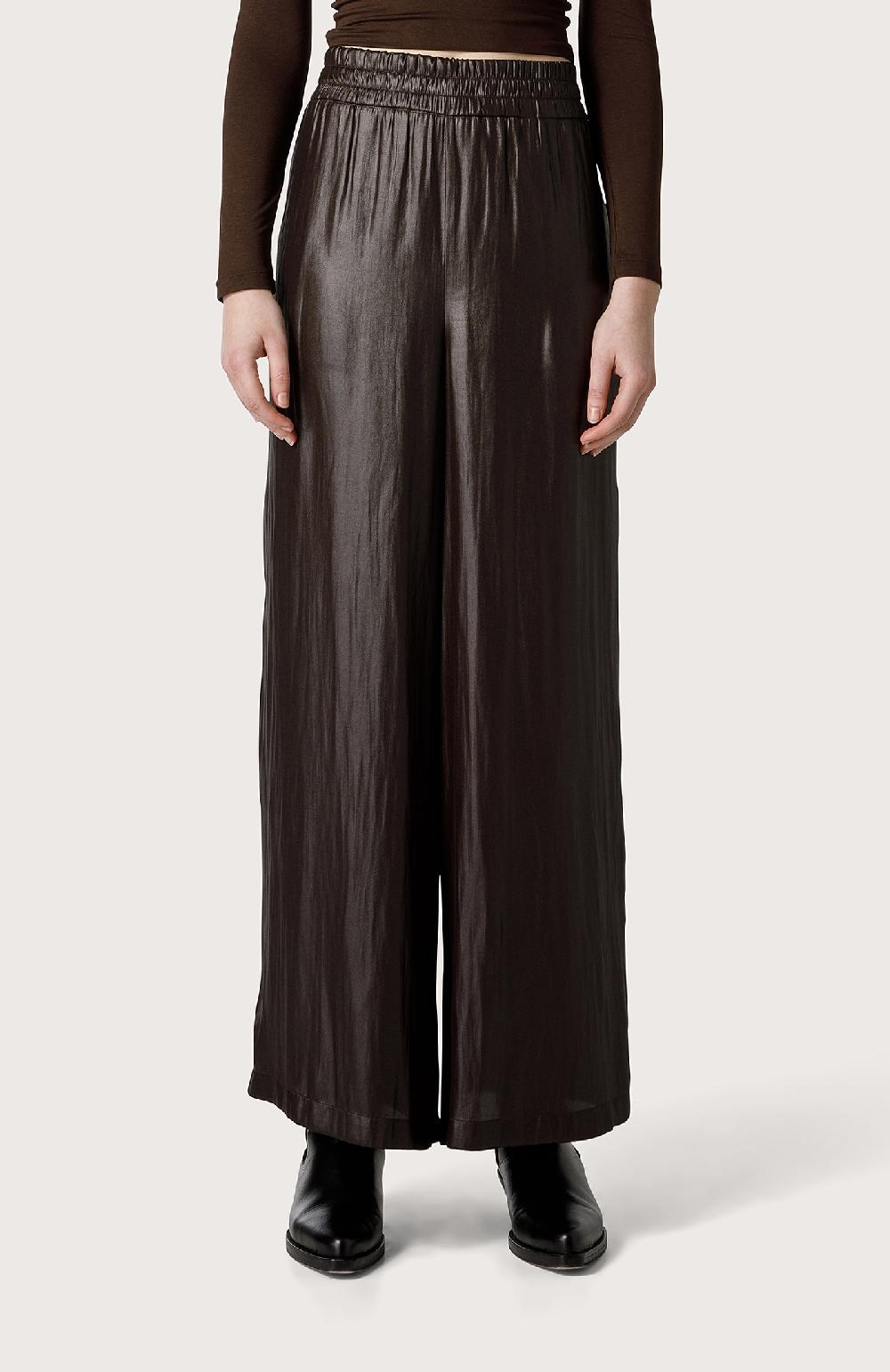 Seventy Gonna pantalone effetto pelle - Col. Marrone Offerta temporanea