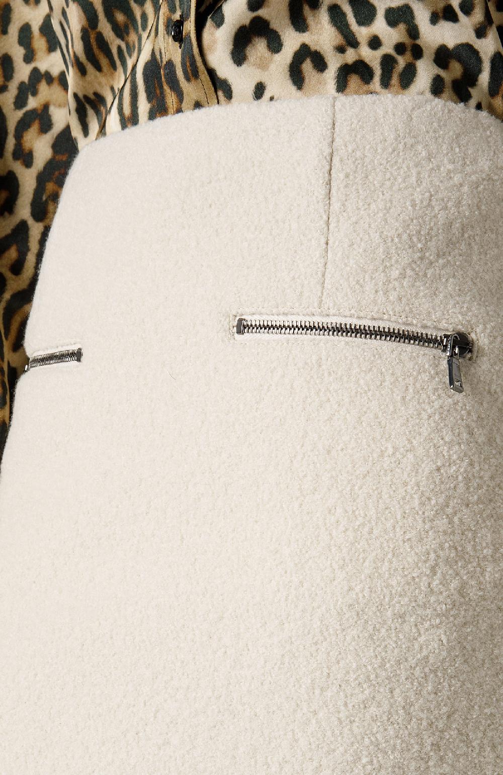 Seventy Mini gonna in lana - Col. Bianco Offerte esclusive