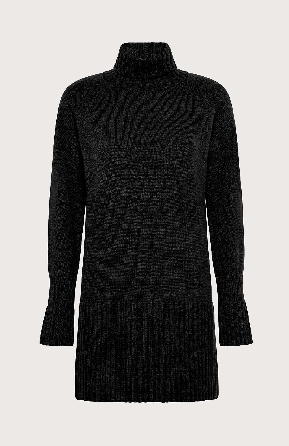 Seventy Abito tricot misto cashmere - Col. Nero Offerte stagionali