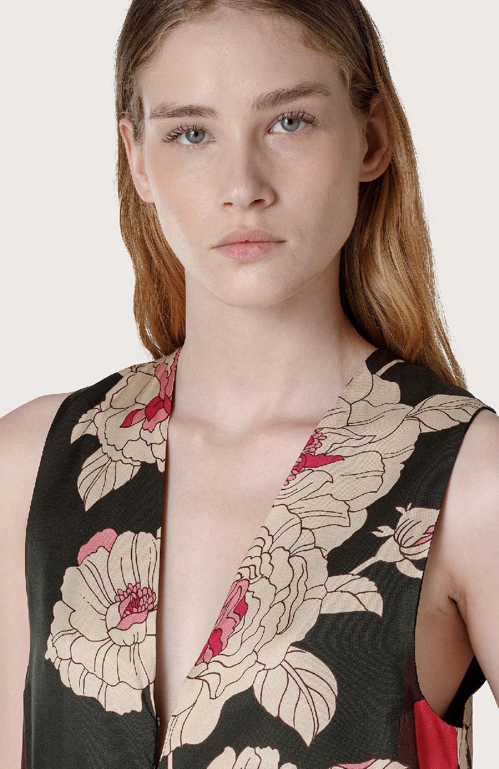 Seventy Tuta jumpsuit con fusciacca - Col. Nero Offerta speciale della fabbrica