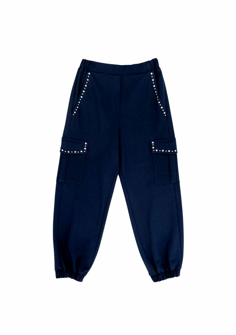 Shirtaporter PANTALONE CARGO CON STUDS 2025