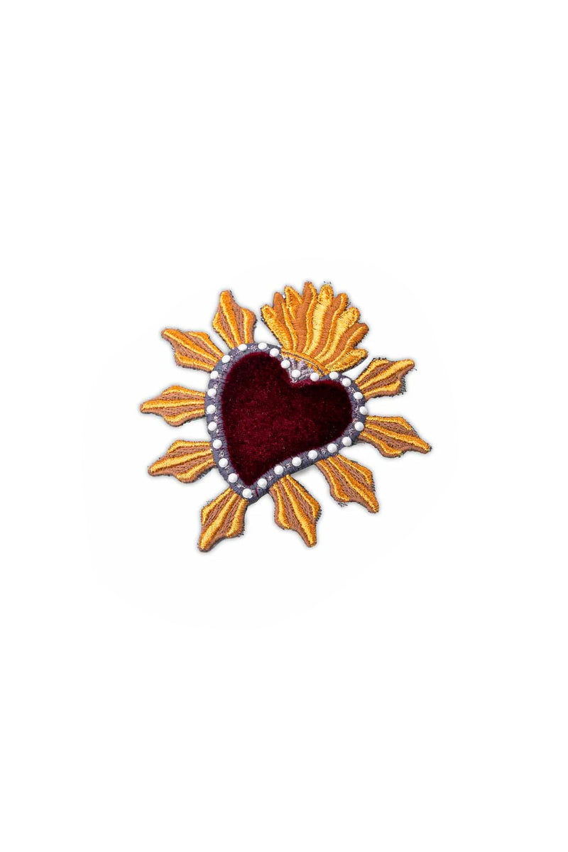 Shirtaporter Spilla CUORE SACRO