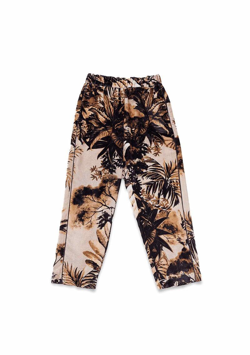 Shirtaporter PANTALONE IN VELLUTO CON PIPING Negozi Online