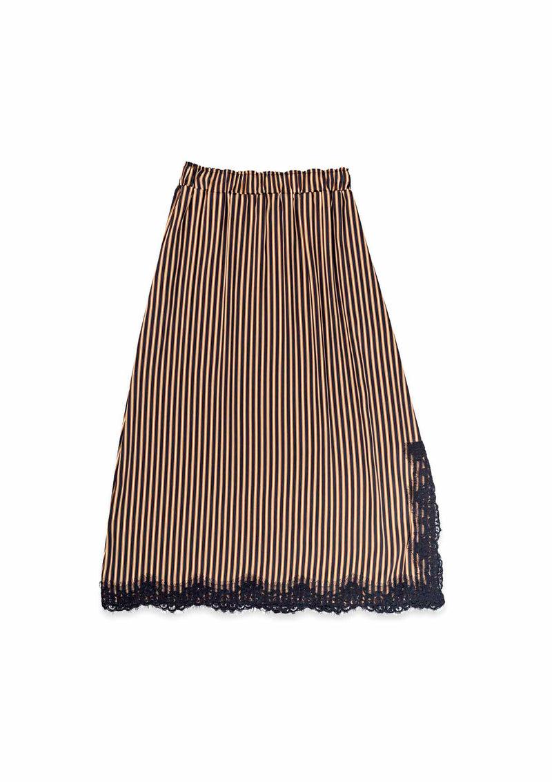 Shirtaporter GONNA LONGUETTE CON PIZZO Offerta temporanea