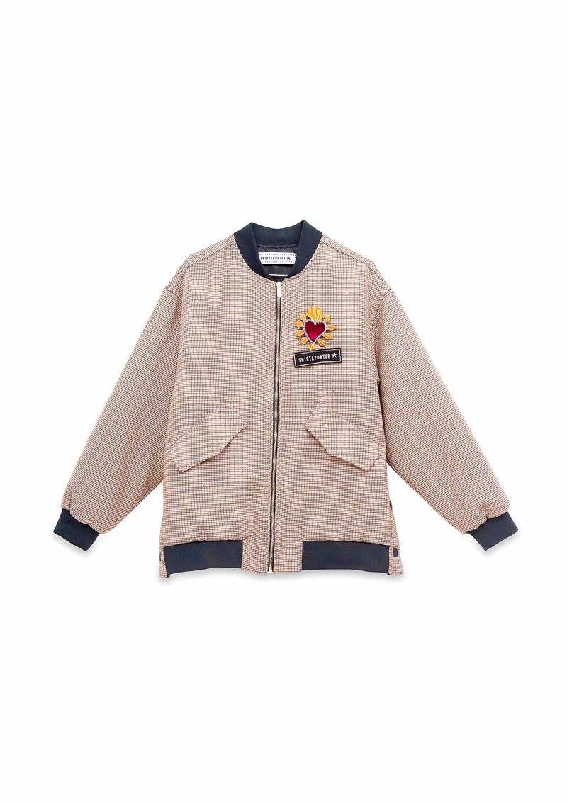 Shirtaporter BOMBER OVER CON SPILLE Offerte esclusive