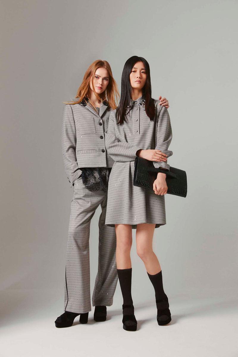 Shirtaporter Giacca Boxy con Spille Lightning offer