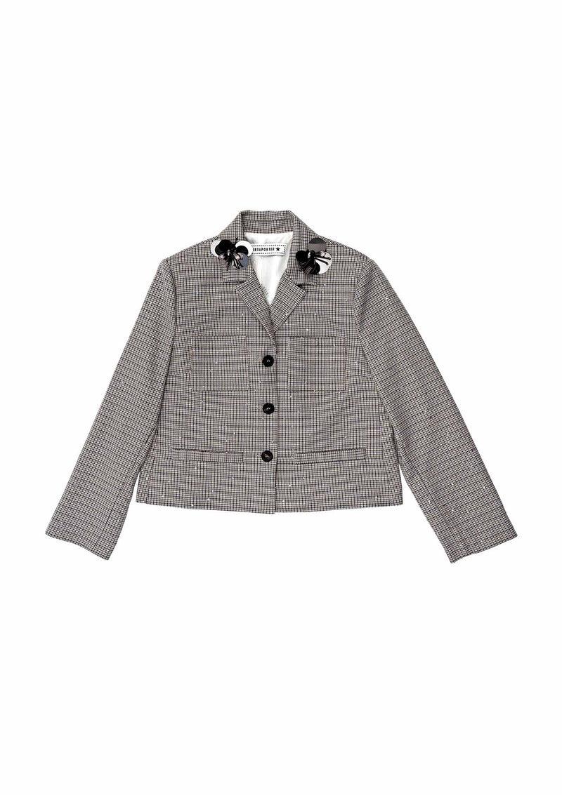 Shirtaporter Giacca Boxy con Spille Lightning offer