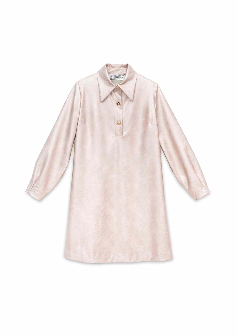 Shirtaporter ABITO A TRAPEZIO IN ECO PELLE Bestseller