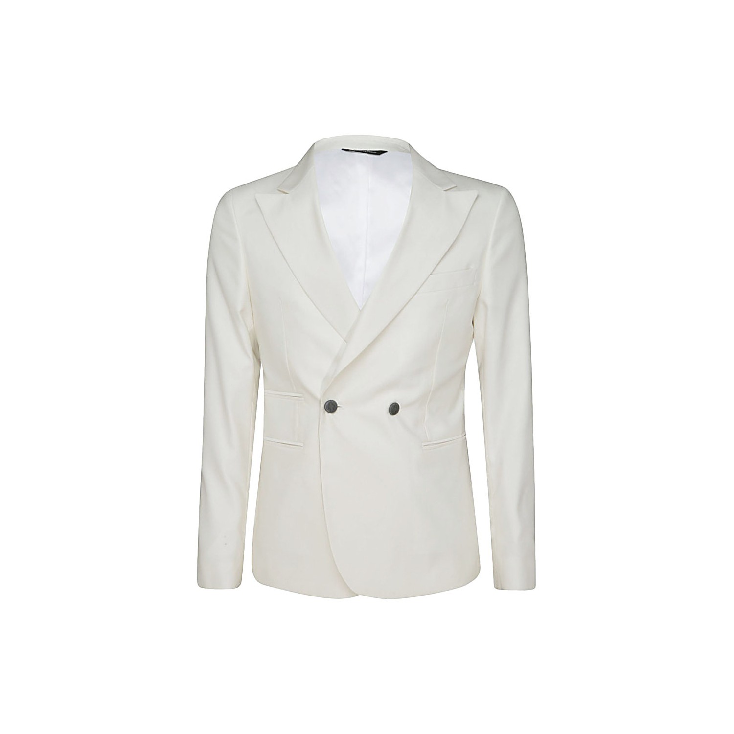 Stories Milano GIACCA DOPPIO PETTO REV. LANCIA – WHITE