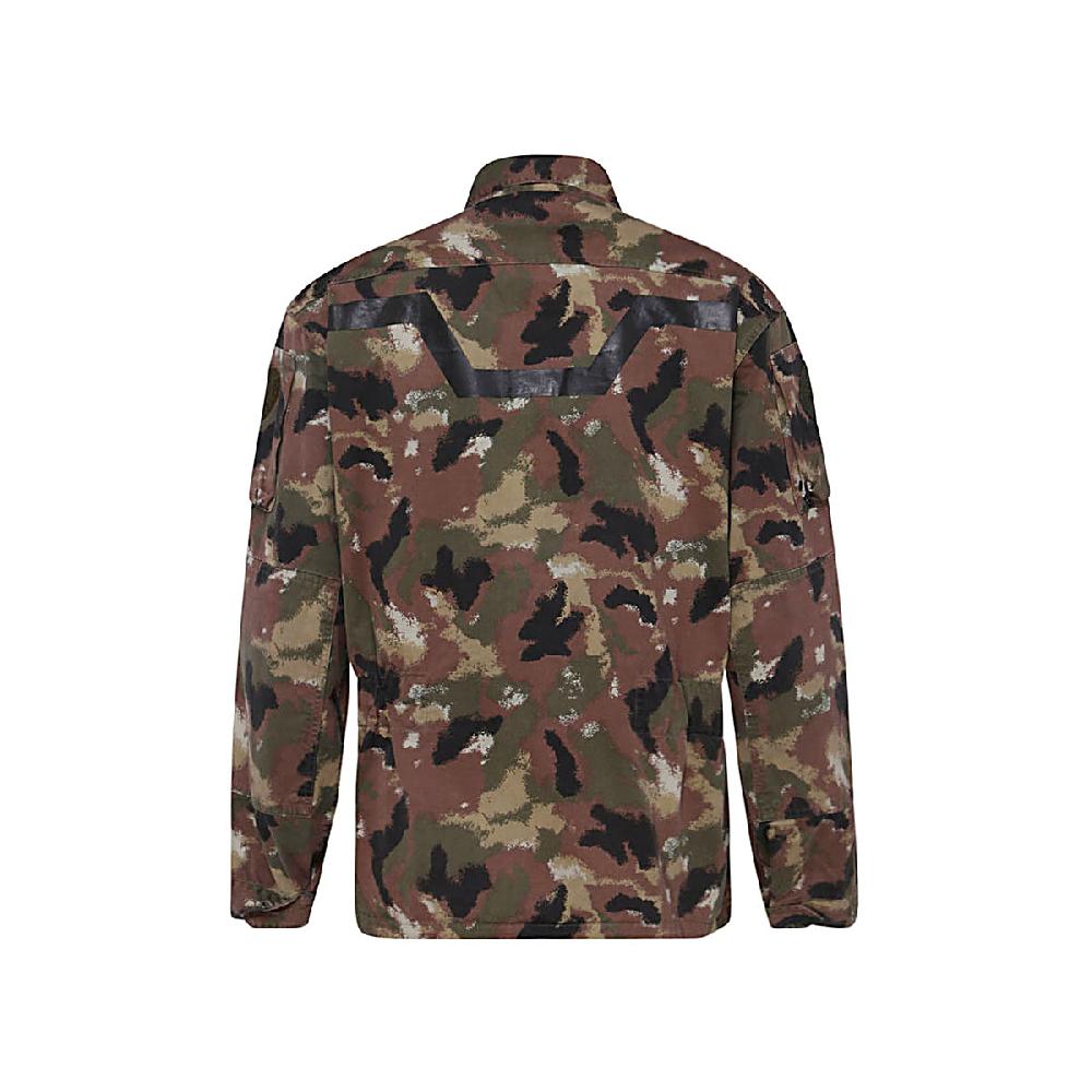 Stories Milano SHIRT JACKET CAMOUFLAGE – STRIPE BLACK