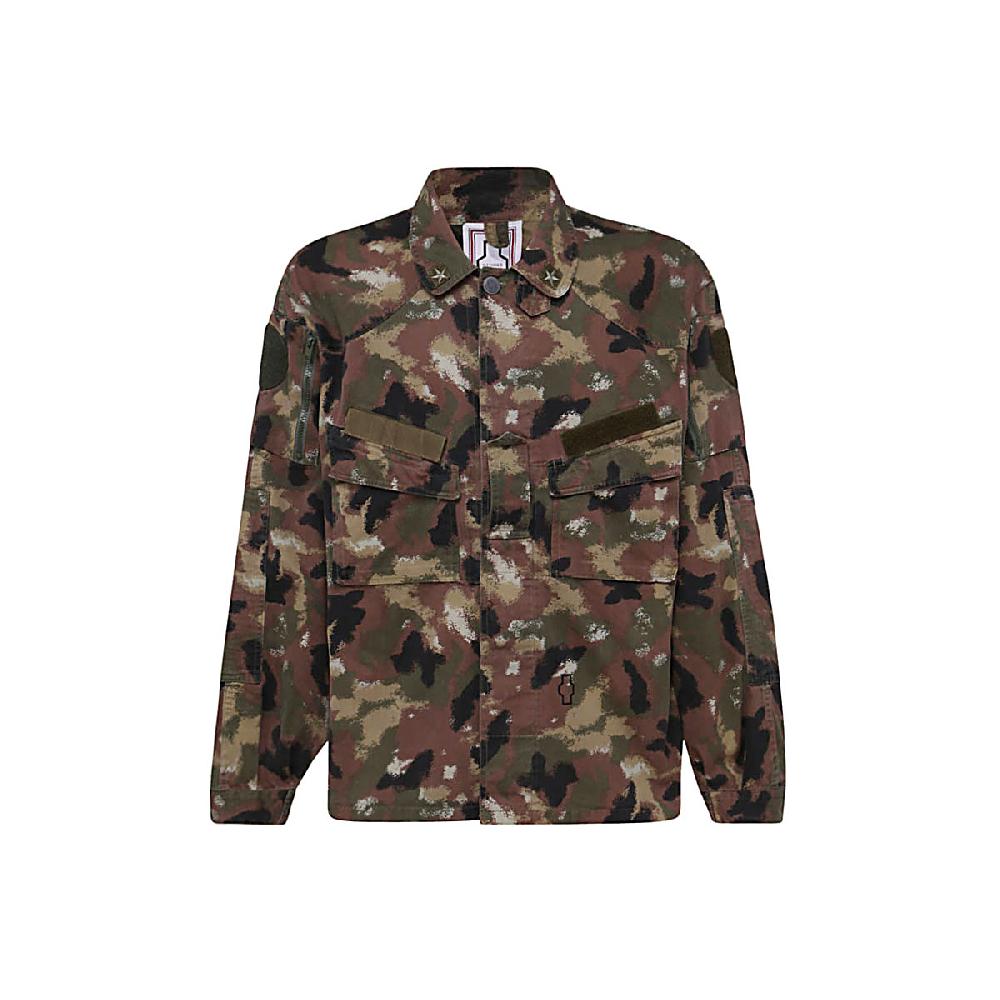 Stories Milano SHIRT JACKET CAMOUFLAGE – STRIPE BLACK Vendita Economica