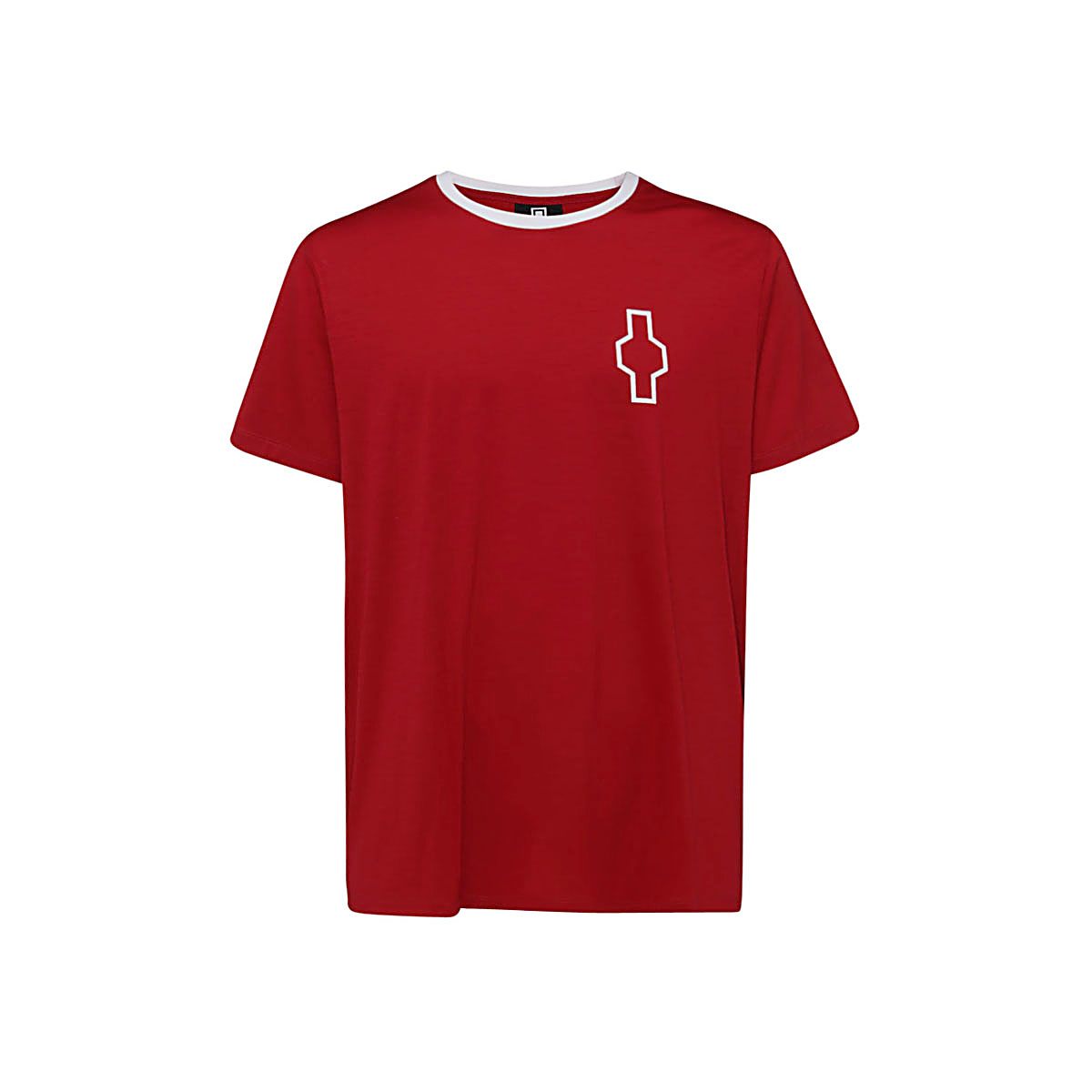 Stories Milano T-SHIRT 100% ZQ MERINO WOOL – RED