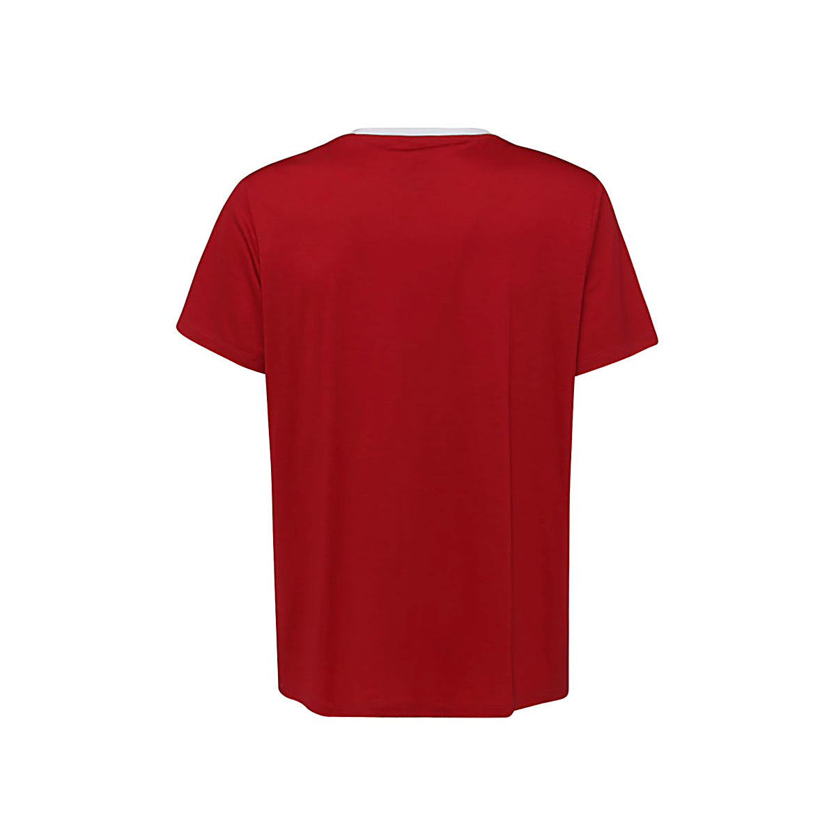 Stories Milano T-SHIRT 100% ZQ MERINO WOOL – RED Saldi Di Fabbrica