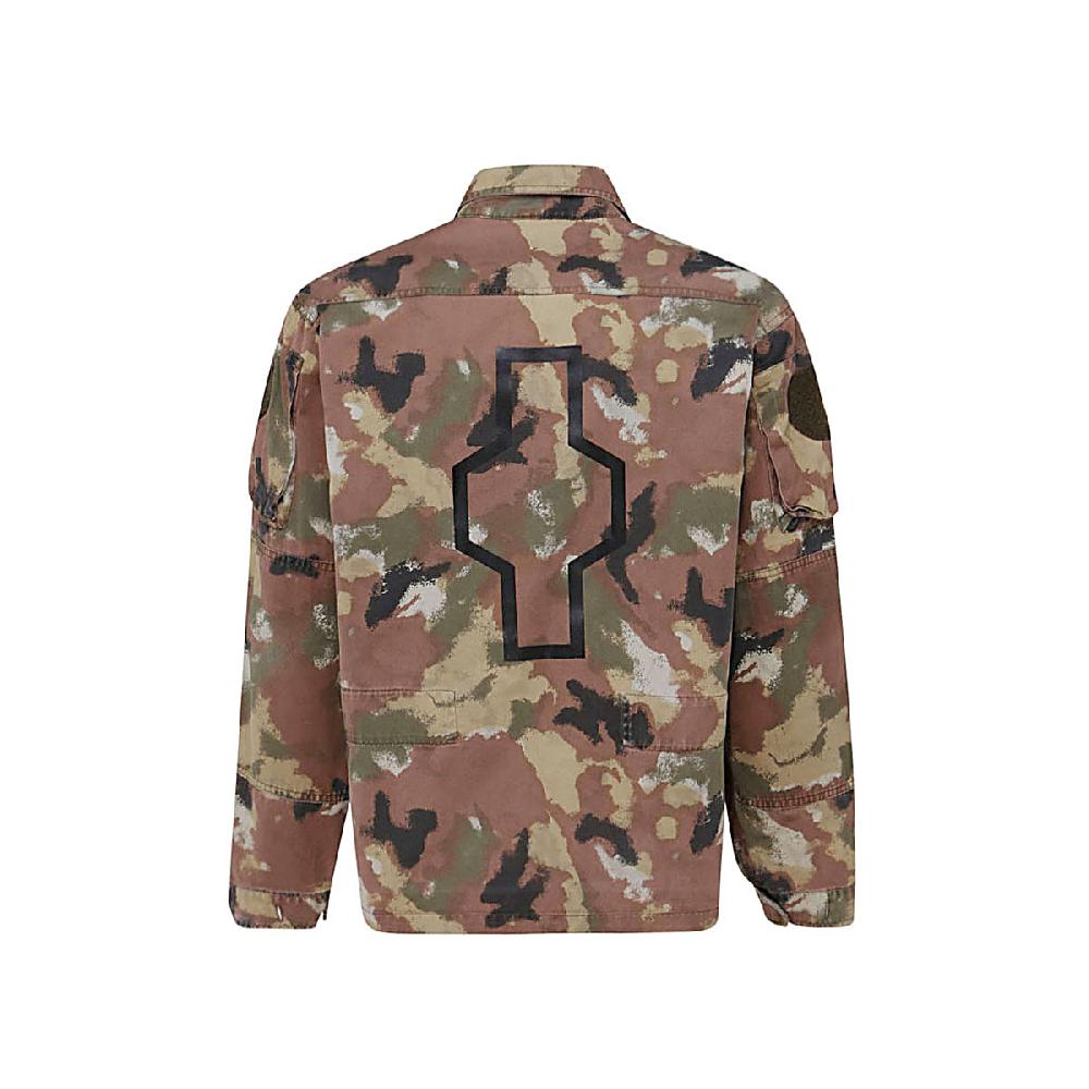 Stories Milano SHIRT JACKET CAMOUFLAGE – POSITIVO BLACK