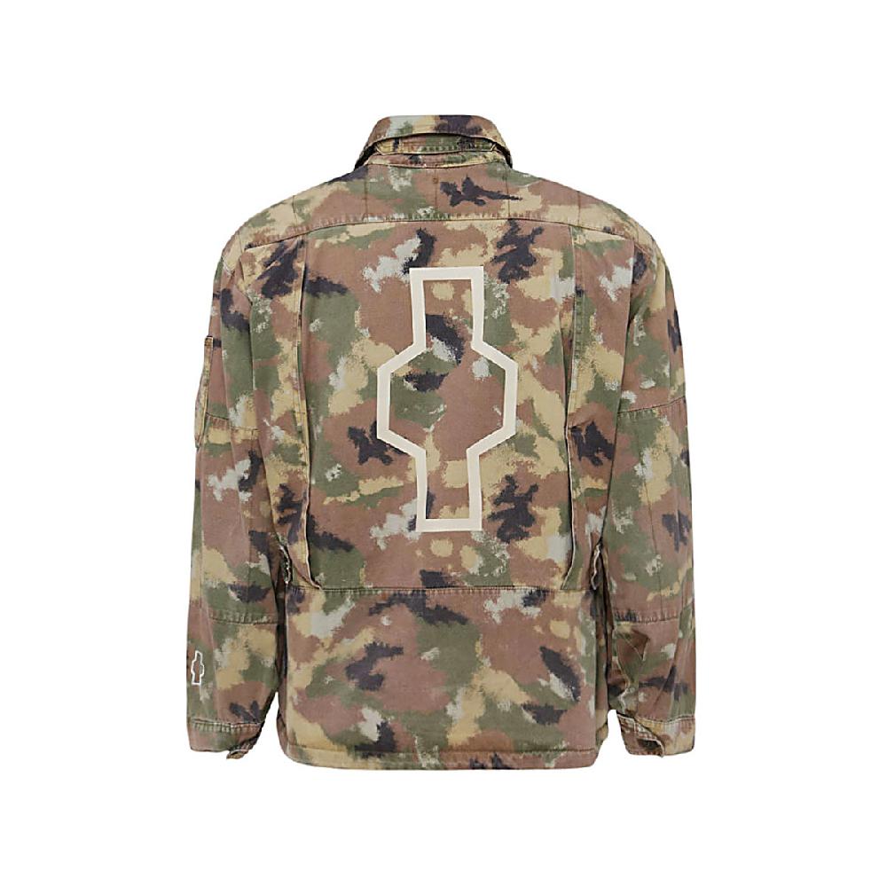 Stories Milano SHIRT JACKET CAMOUFLAGE – PANNA