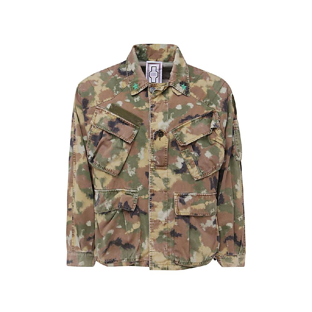 Stories Milano SHIRT JACKET CAMOUFLAGE – PANNA Vendite Flash