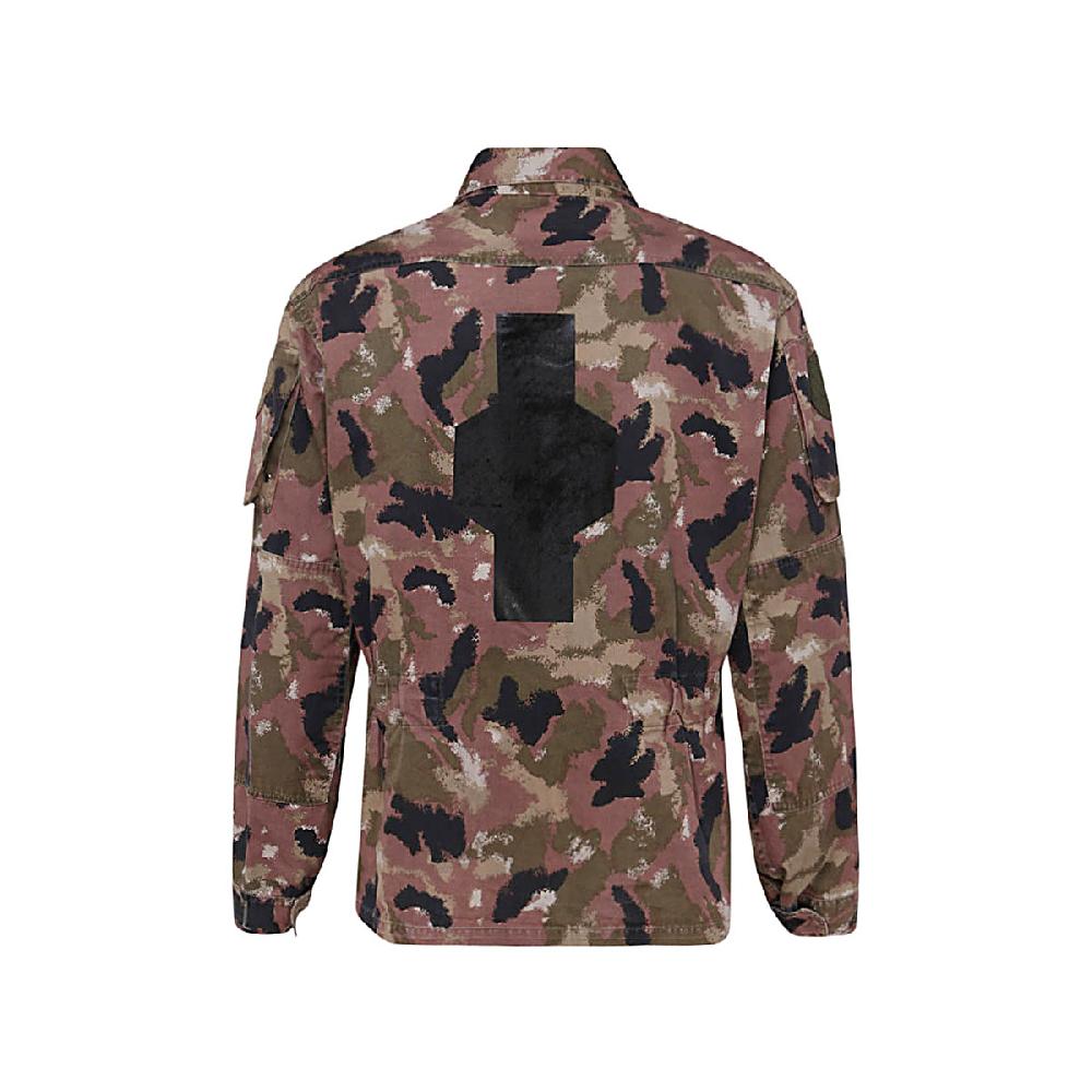 Stories Milano SHIRT JACKET CAMOUFLAGE – NEGATIVO BLACK