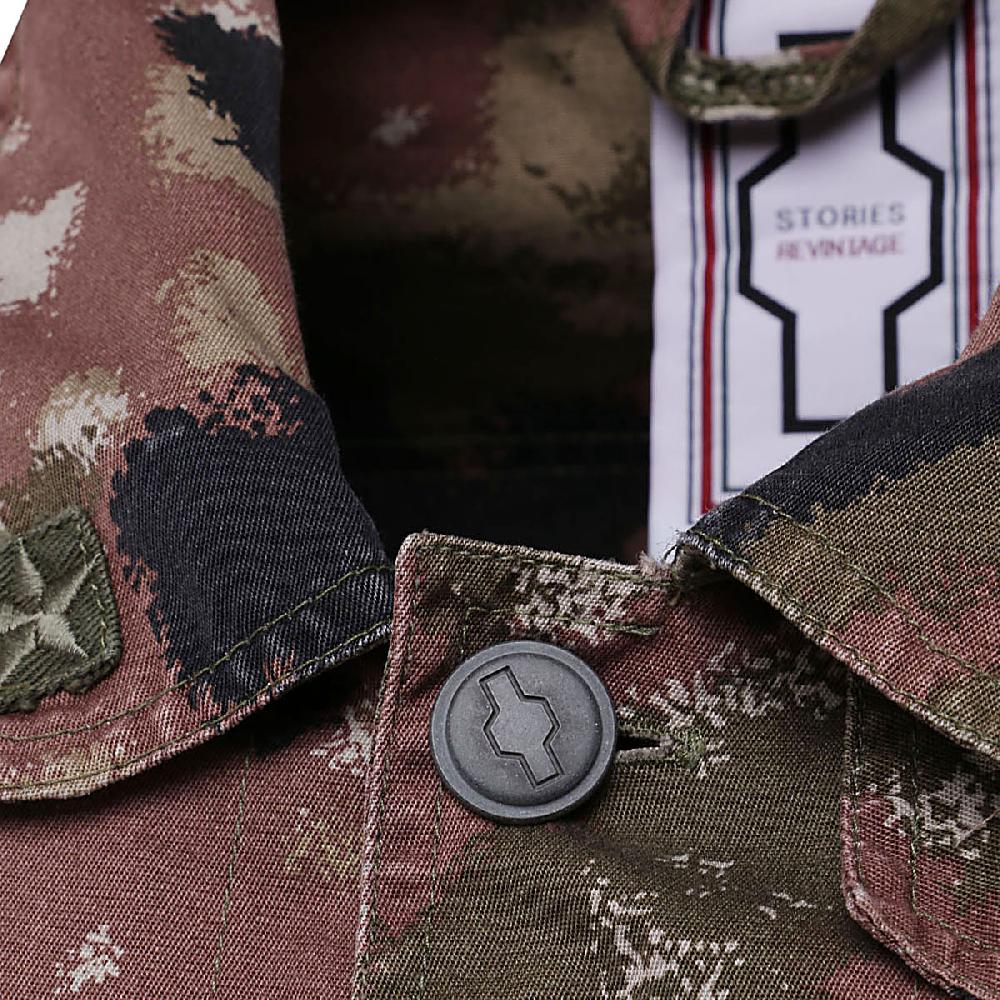 Stories Milano SHIRT JACKET CAMOUFLAGE – NEGATIVO BLACK Negozio
