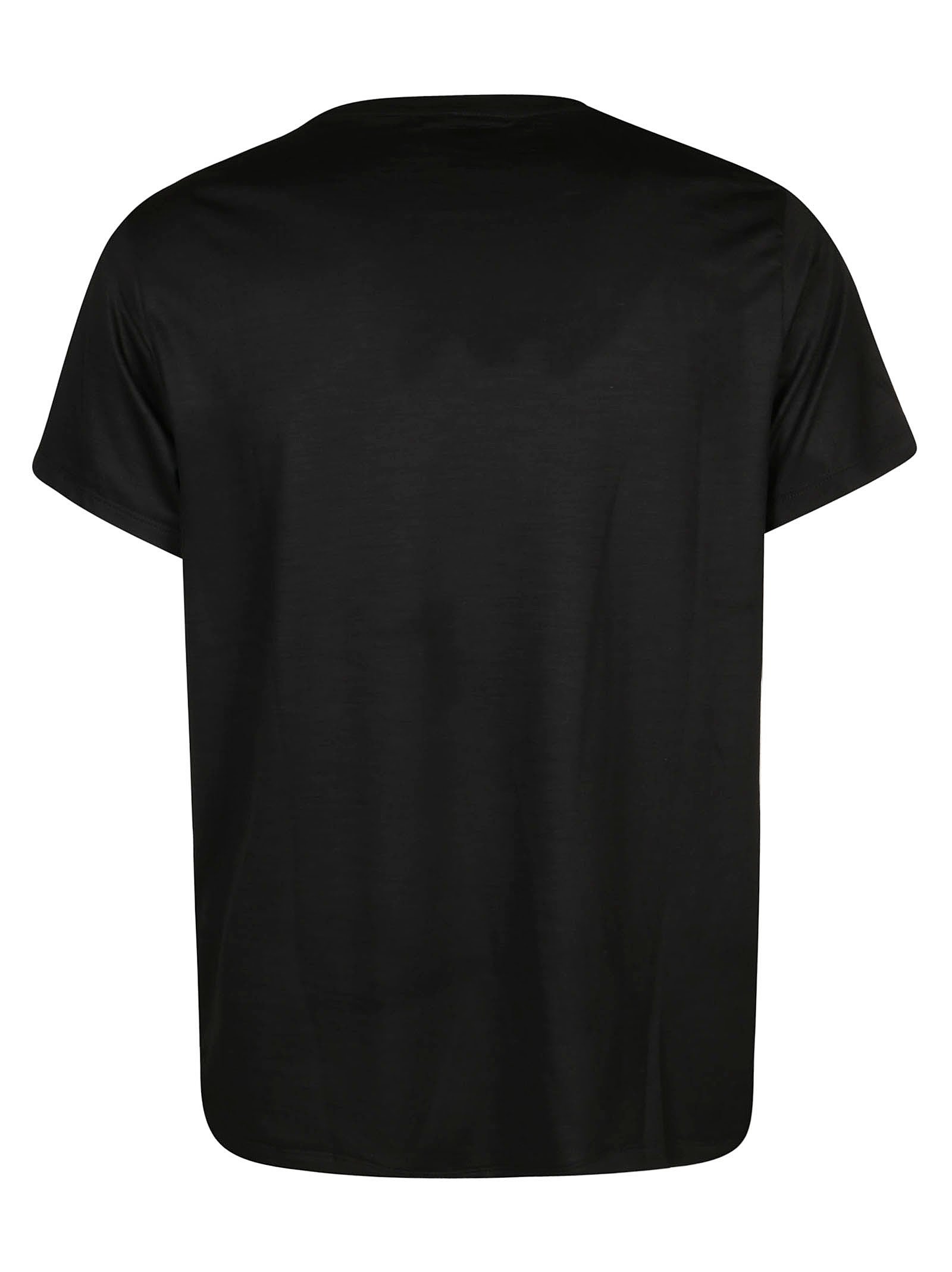 Stories Milano T-SHIRT REGULAR + PATCH – BLACK Moda