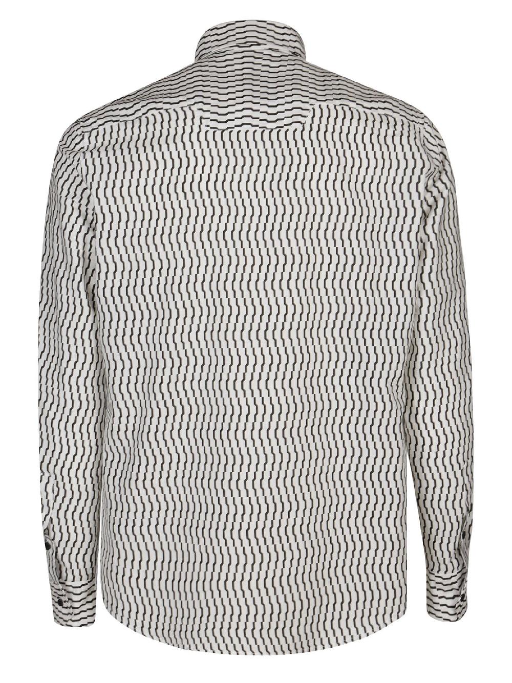 Stories Milano CAMICIA MONOGRAM OBSESSION – WHITE Negozio online di fabbrica