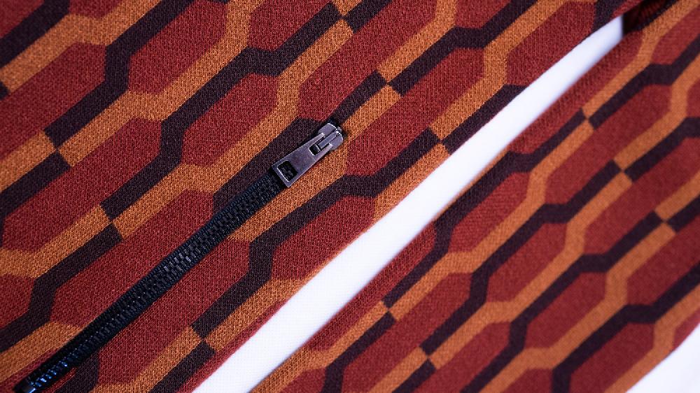 Stories Milano BOMBER ZIP – MONOGRAM OBSESSION – DESERT Flash Sale