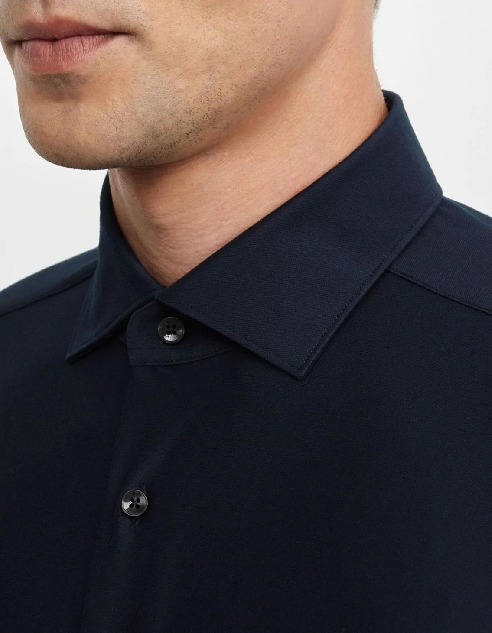Xacus Camicia in micro flanella tecnica Active Twill Vendita Calda
