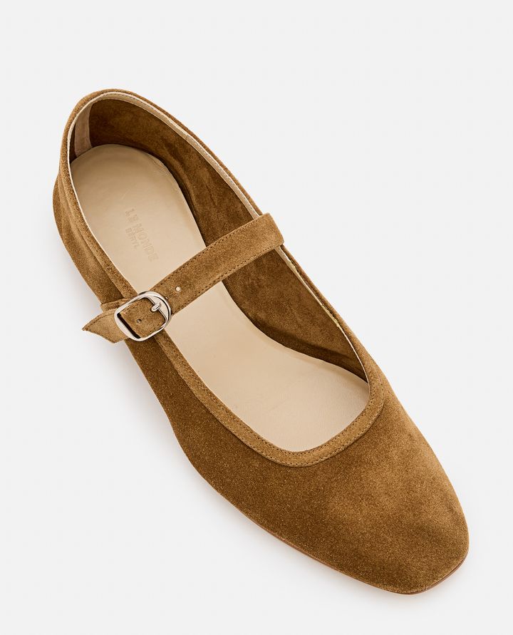 Le Monde Béryl BALLERINE MARY JANE IN SUEDE Saldi