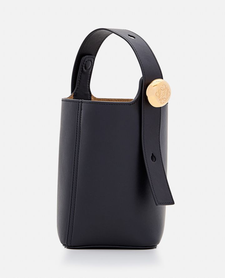 Loewe MINI PEBBLE BUCKET BORSA IN PELLE Vendita