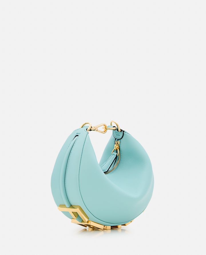 Fendi MINI FENDIGRAM BORSA IN PELLE Qualità