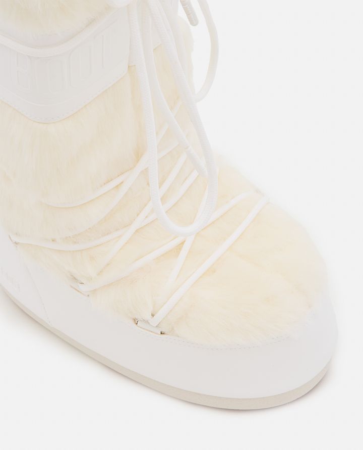 Moon Boot STIVALI ICON CON ECOPELLICCIA In Linea