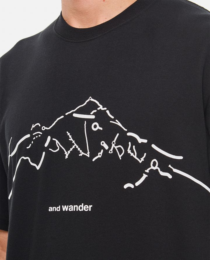 And Wander DAIJIRO OHARA MAP KEY T-SHIRT Qualità