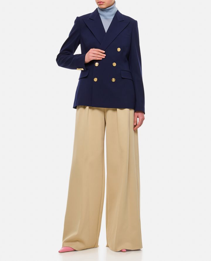 Ralph Lauren Collection GIACCA DOPPIOPETTO IN GABARDINA DI LANA CAMDEN Nuova