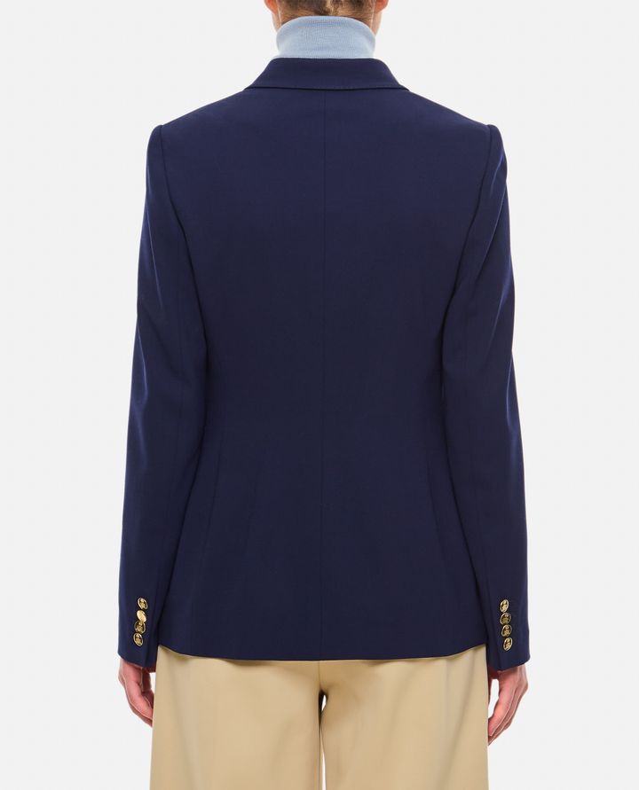 Ralph Lauren Collection GIACCA DOPPIOPETTO IN GABARDINA DI LANA CAMDEN Nuova
