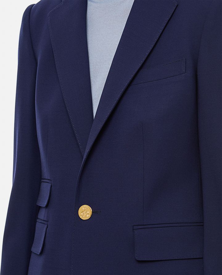 Ralph Lauren Collection GIACCA MONOPETTO IN GABARDINA DI LANA CAMDEN Moda