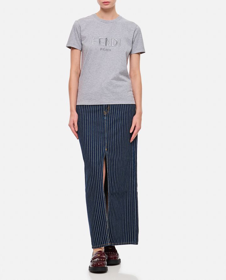 Fendi FENDI ROMA JERSEY T-SHIRT Negozio online di fabbrica