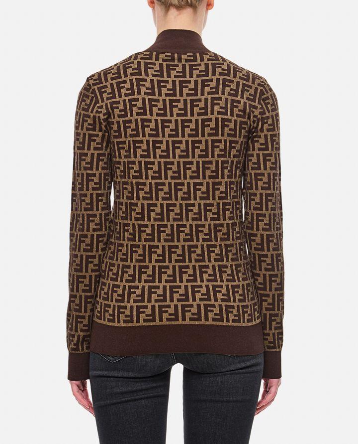 Fendi MAGLIA GIROCOLLO LOGO FF Vendite stagionali