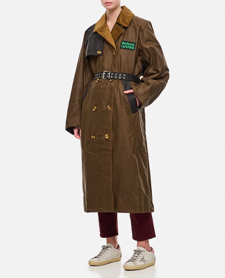 Barbour GANNI X BARBOUR TRENCH Offerta settimanale