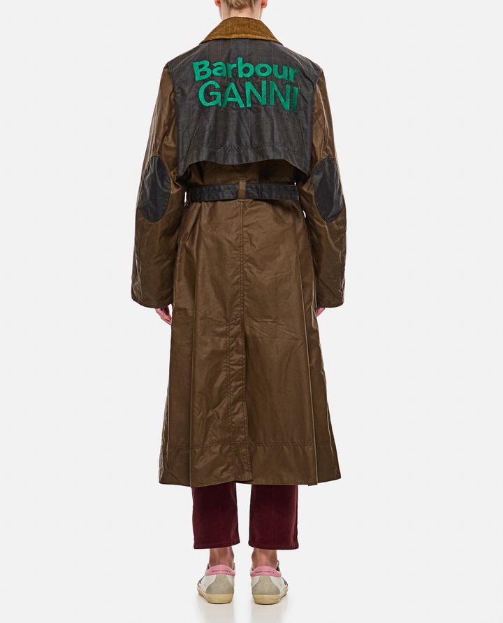 Barbour GANNI X BARBOUR TRENCH Offerta settimanale