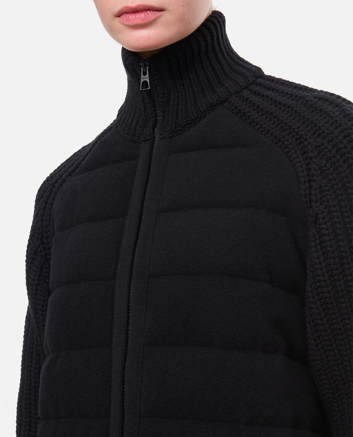 Moncler GIACCA CON MANICHE IN MAGLIA Rilascio limitato