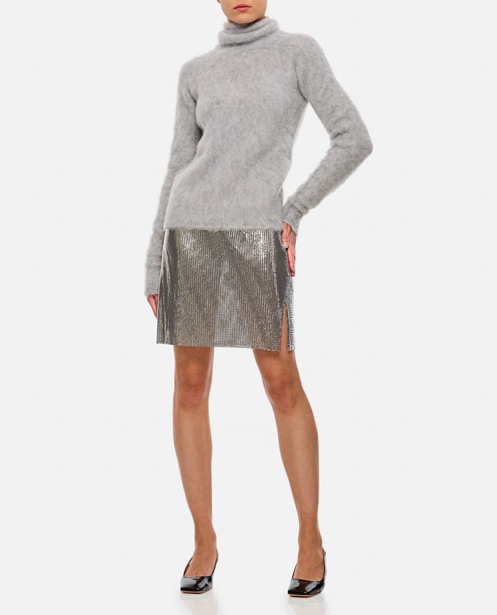 Rabanne MESH MINI GONNA Offerta speciale della fabbrica