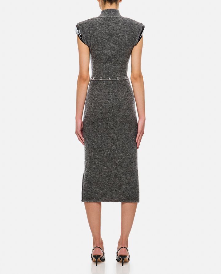 Sportmax ALBINO ABITO CUT-OUT MOHAIR Solo un giorno rimasto