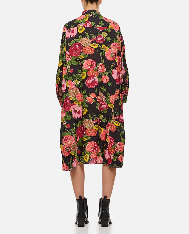 Junya Watanabe FLOWER PATTERN PRINTED SHIRT DRESS 50% di sconto con spedizione gratuita