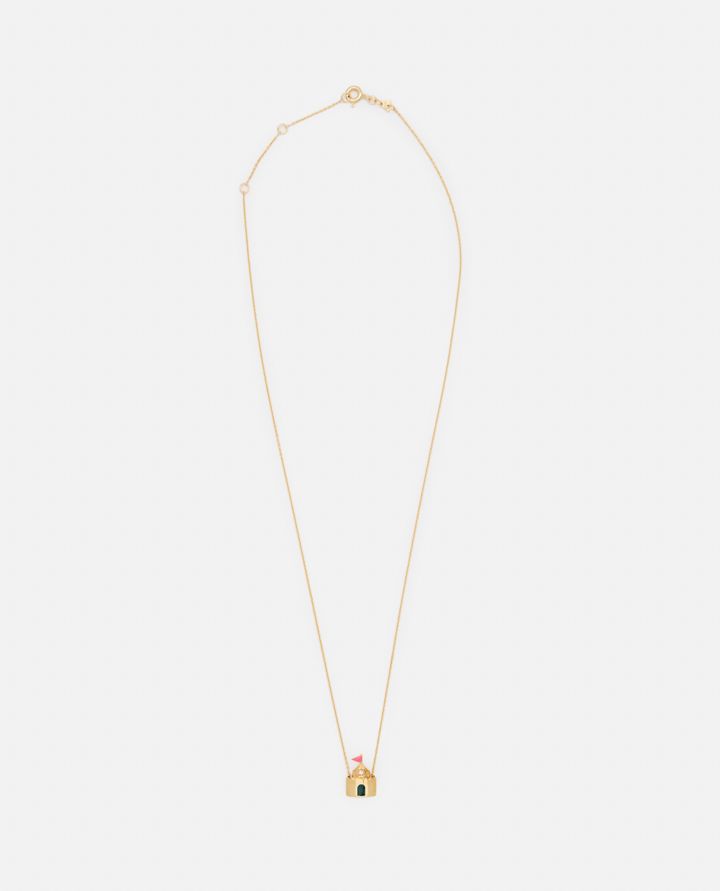 Aliita COLLANA IN ORO 9K CASTILLO SMALTATO E BRILLANTE Officina